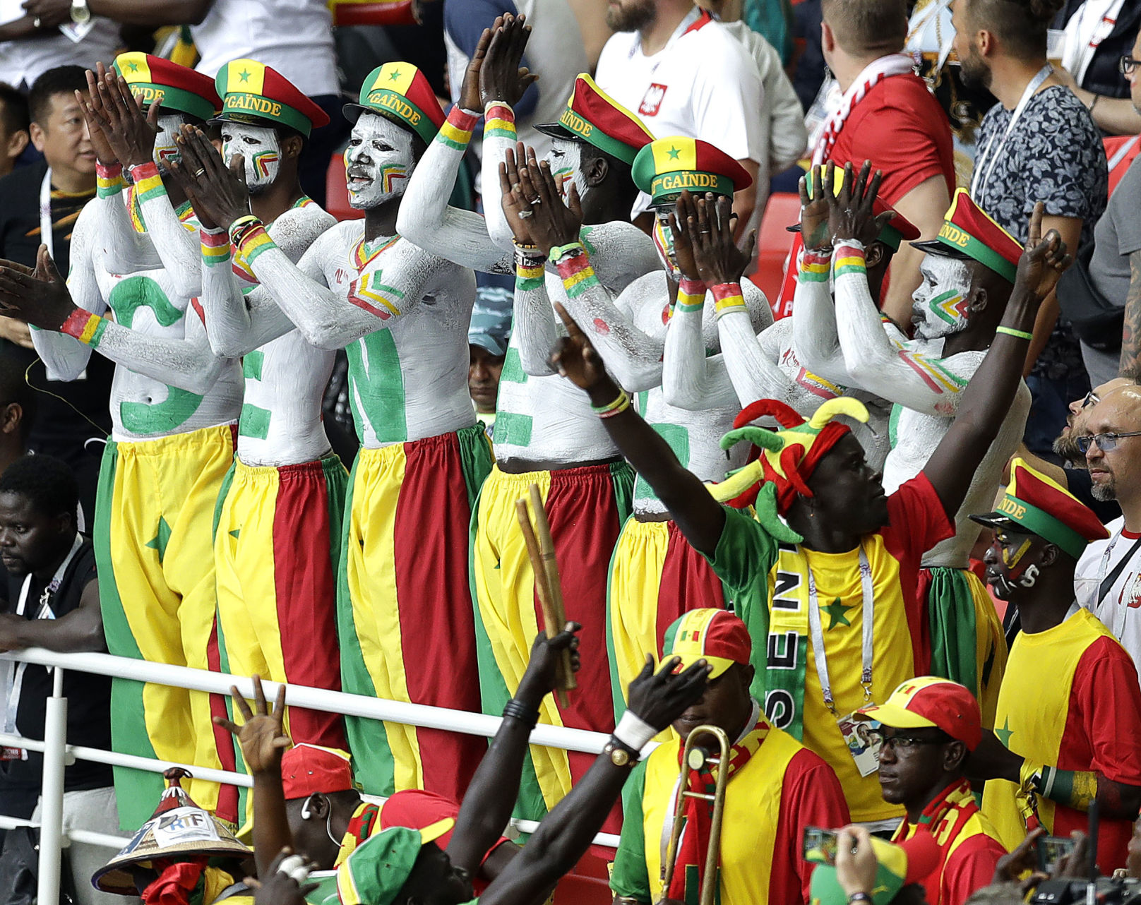 Senegal fans